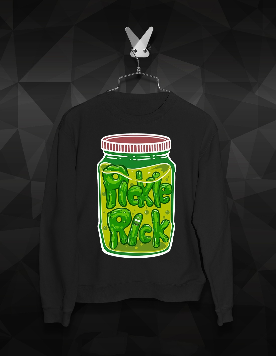 pickle rick sweatshirt